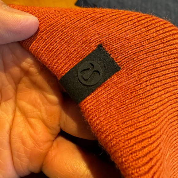 Lululemon Pumpkin Orange Toque - Picture 2 of 2